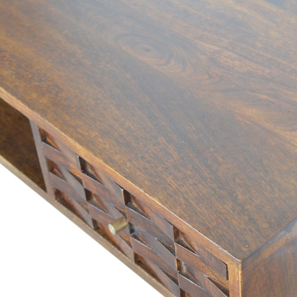 Chestnut Tile Writing Desk - Image 5