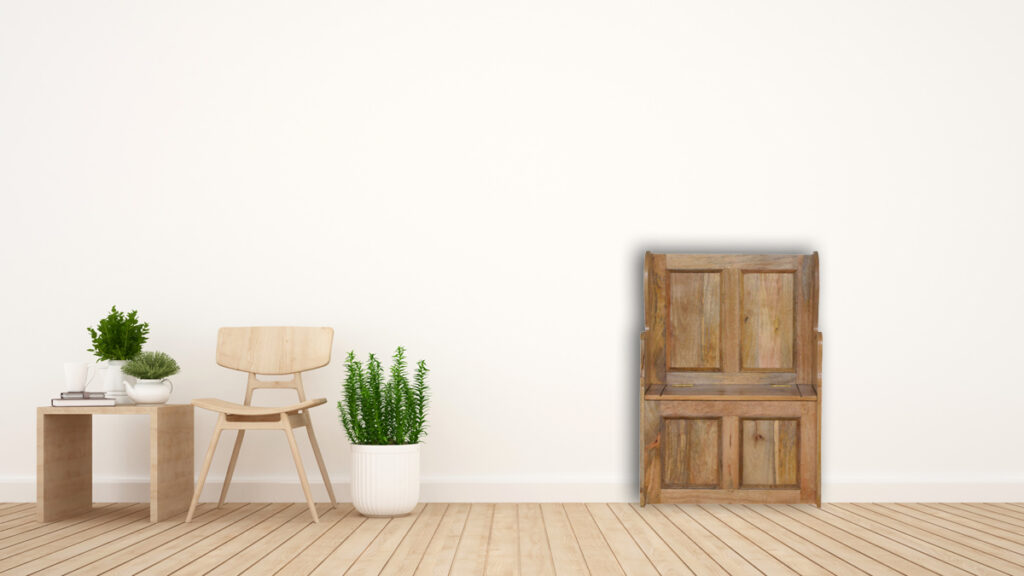 Small Monks Storage Bench - Image 16
