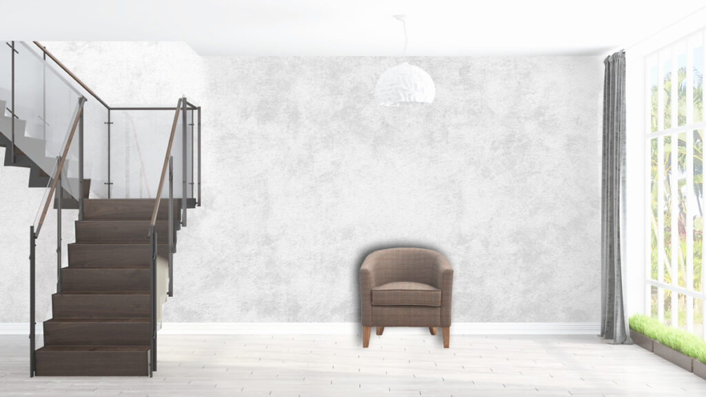 Upholstered Tweed Tub Chair - Image 12