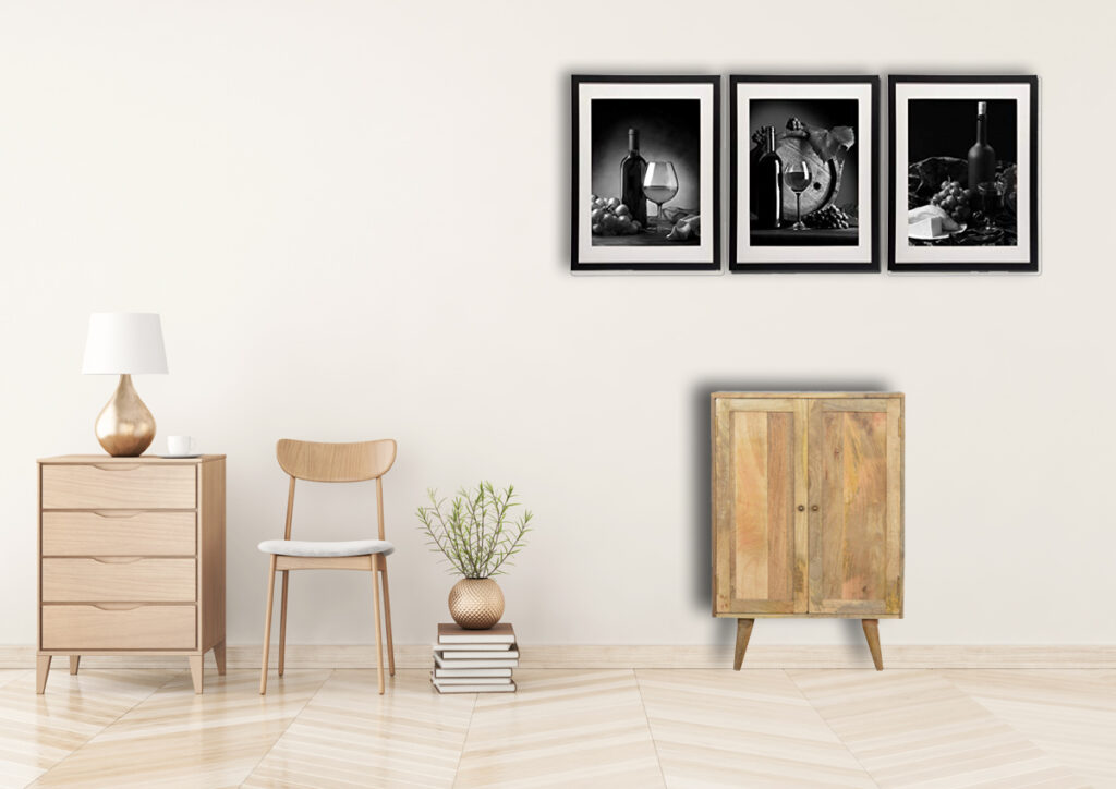 Nordic Style Wine Cabinet - Image 11