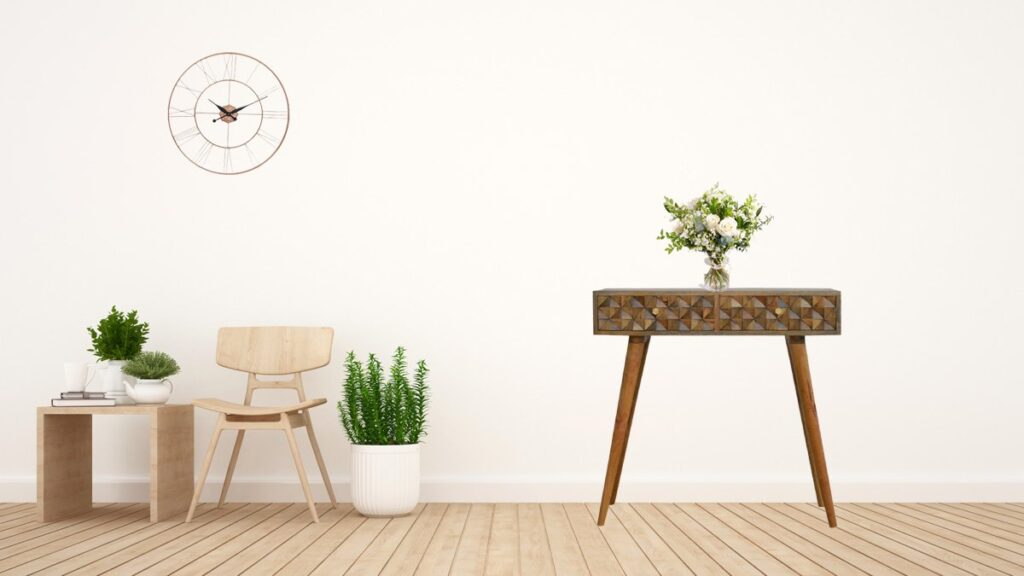 Diamond Carved Console Table - Image 12