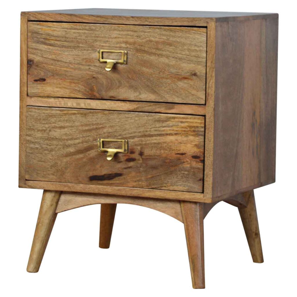 Brass Metal Slot Bedside - Image 3
