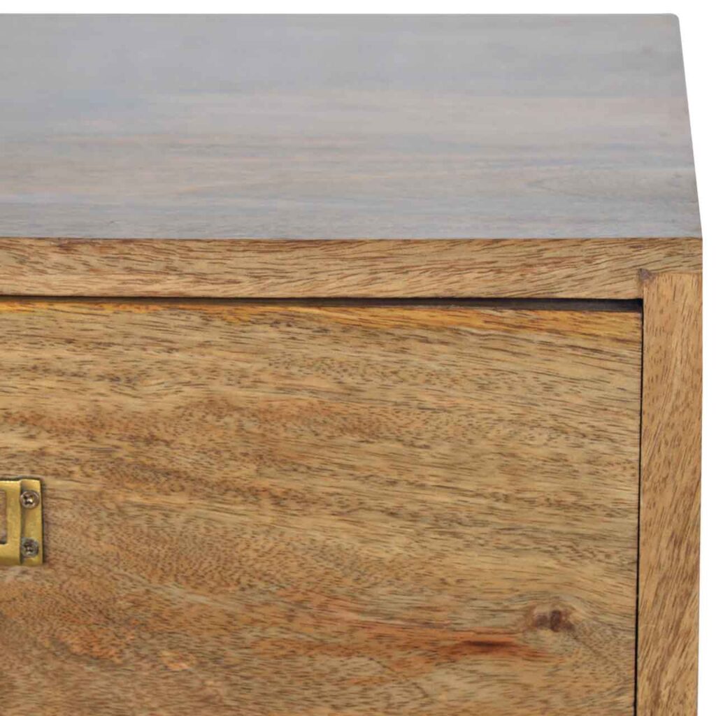 Brass Metal Slot Bedside - Image 7