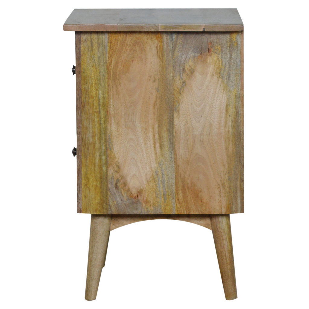 Nordic Style Bedside with 2 Drawers - Image 7