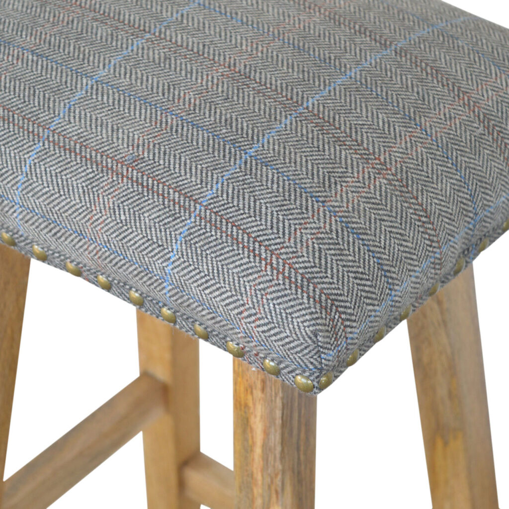Multi Tweed Bar Stool - Image 5