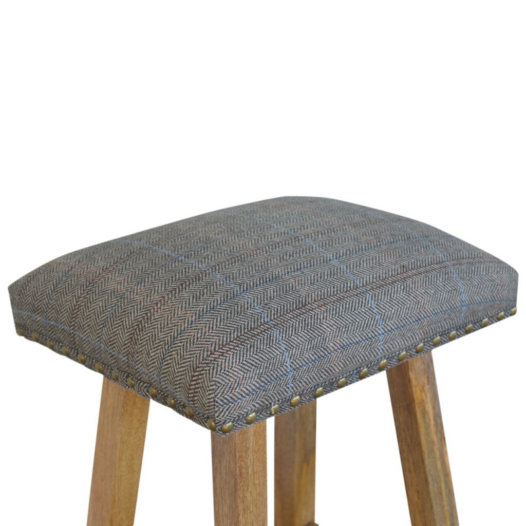 Multi Tweed Bar Stool - Image 6