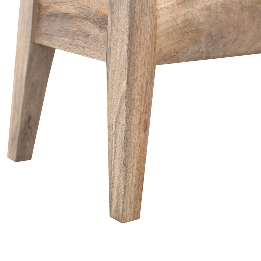 Solid Wood Lid Up Storage Bench - Image 8