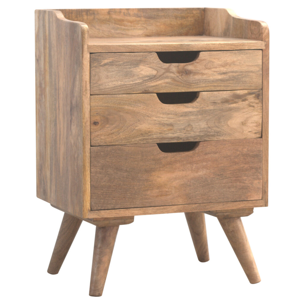 3 Drawer Gallery Bedside - Image 2