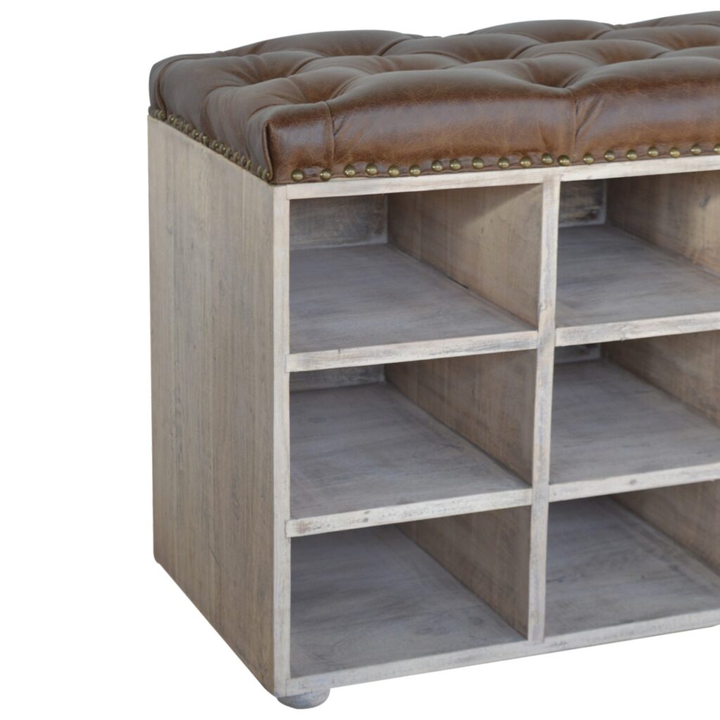 Stone Open Storage Bench - Image 6