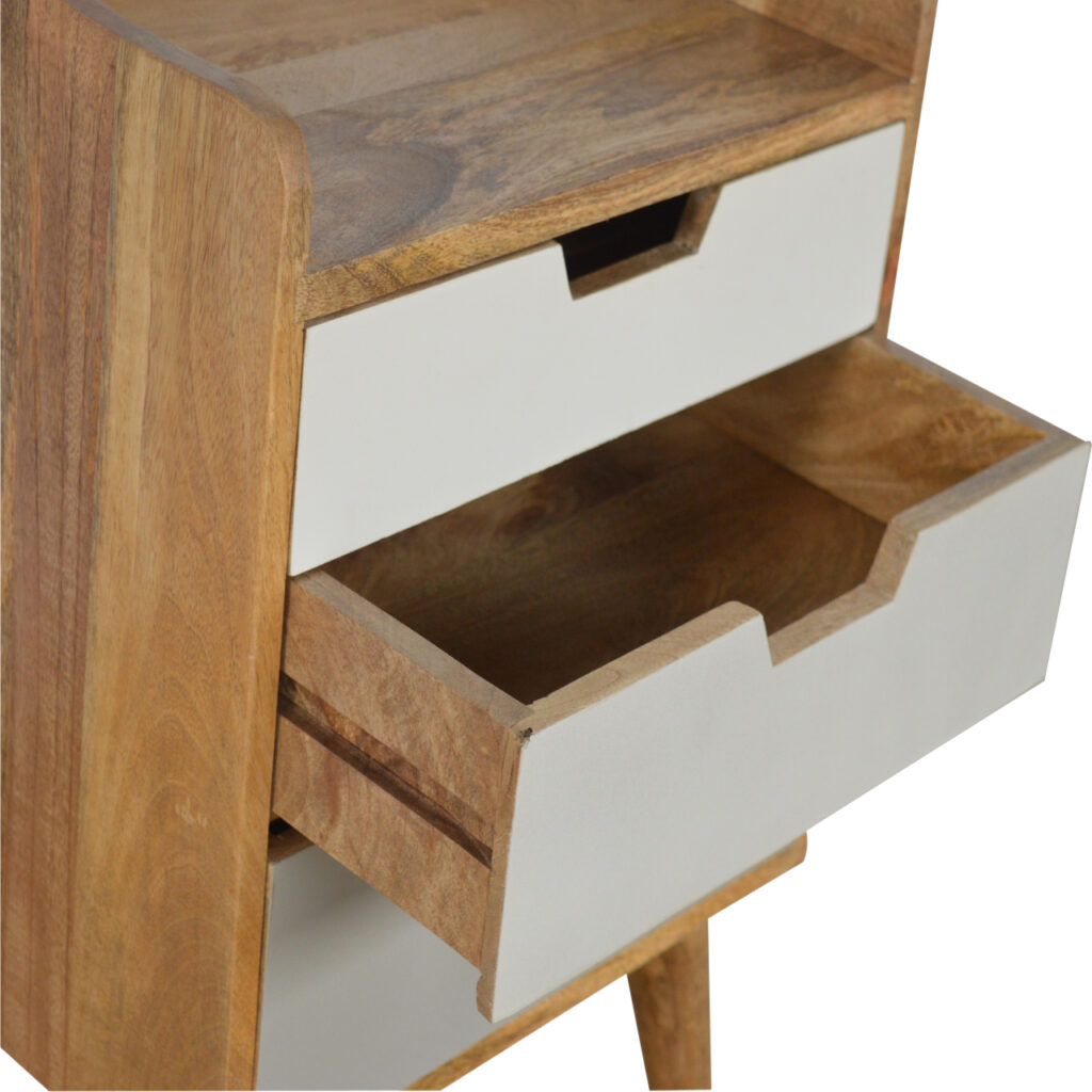 Grey and White Gradient Bedside - Image 4