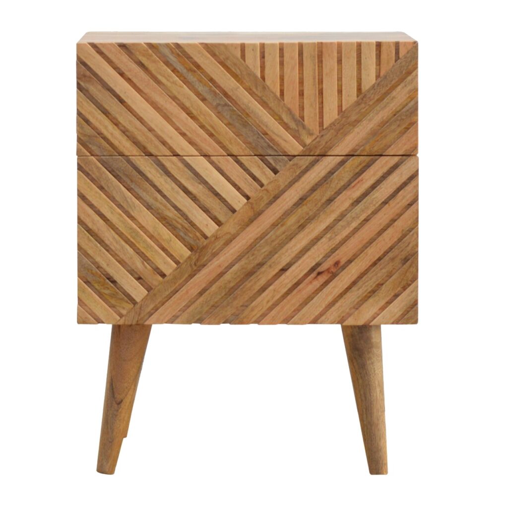 Lille 2 Drawer Bedside - Image 2