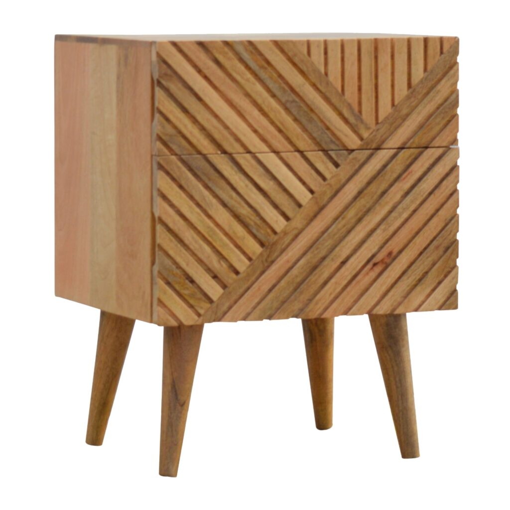 Lille 2 Drawer Bedside - Image 6