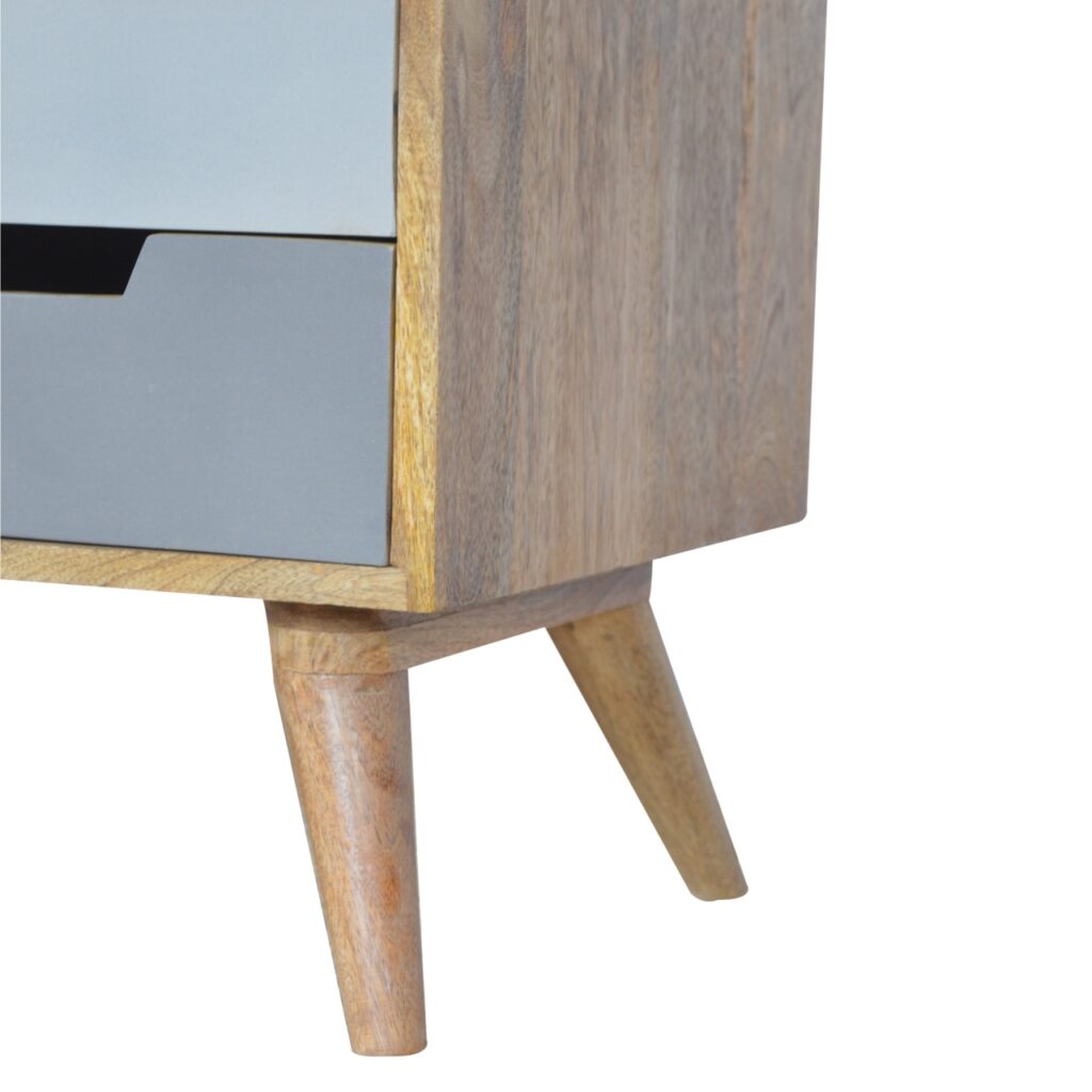 Grey Painted Open TV Unit - Image 6