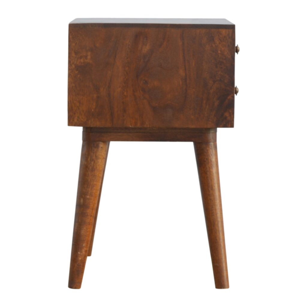 Geo Brass Inlay Bedside - Image 7