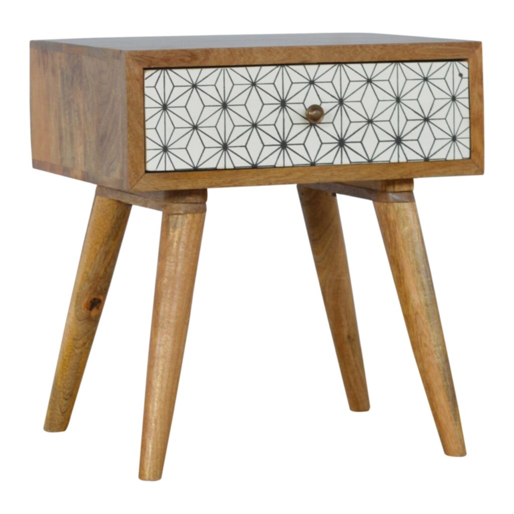Prima 1 Drawer Bedside - Image 3