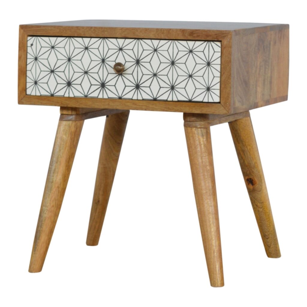 Prima 1 Drawer Bedside - Image 2