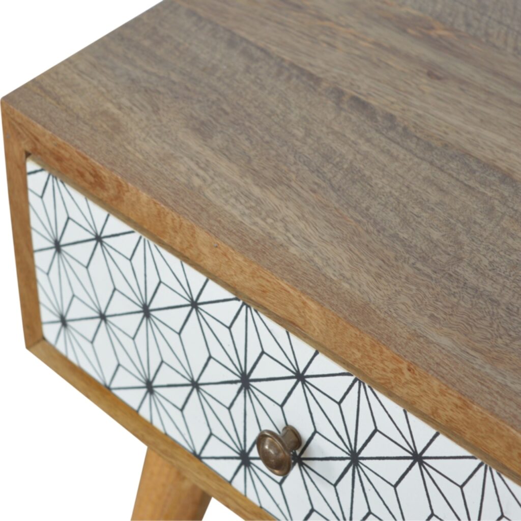 Prima 1 Drawer Bedside - Image 4