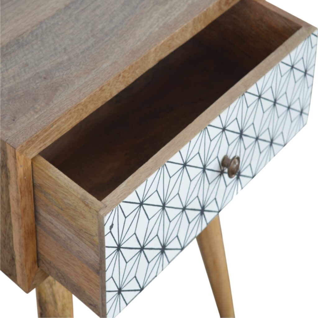 Prima 1 Drawer Bedside - Image 6