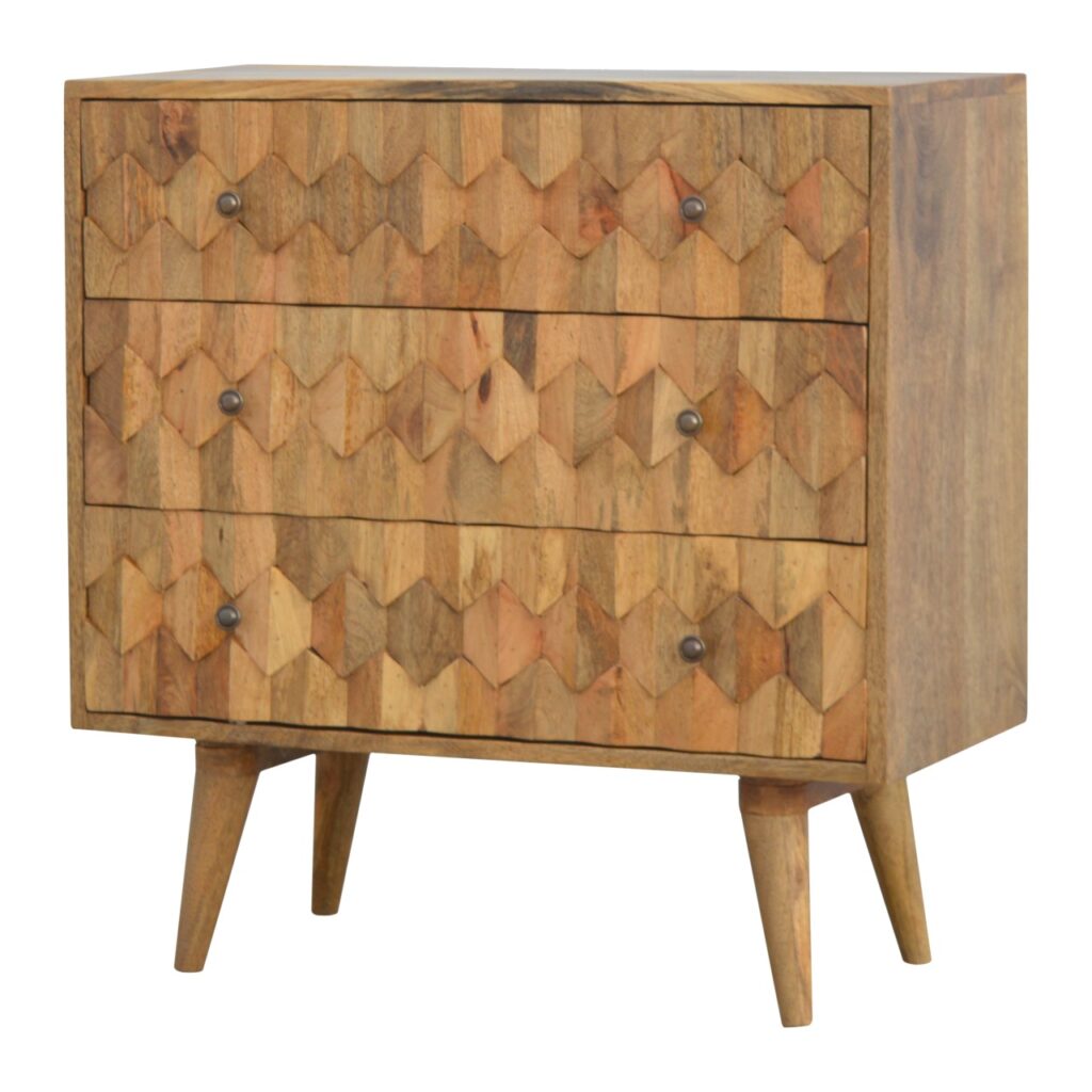 Pineapple Carved Chest - Image 3