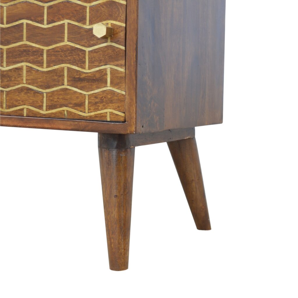 Gold Art Pattern Sideboard - Image 5