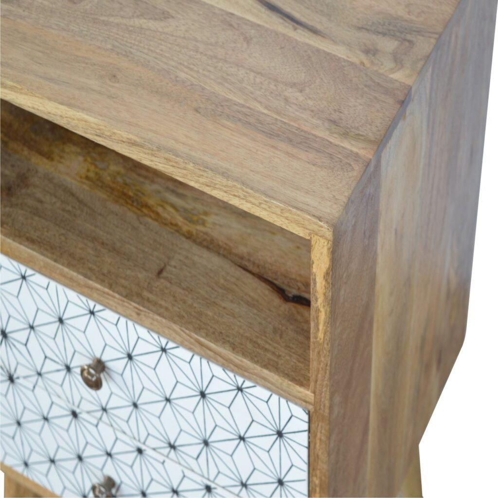 Prima Bedside with Open Slot - Image 4