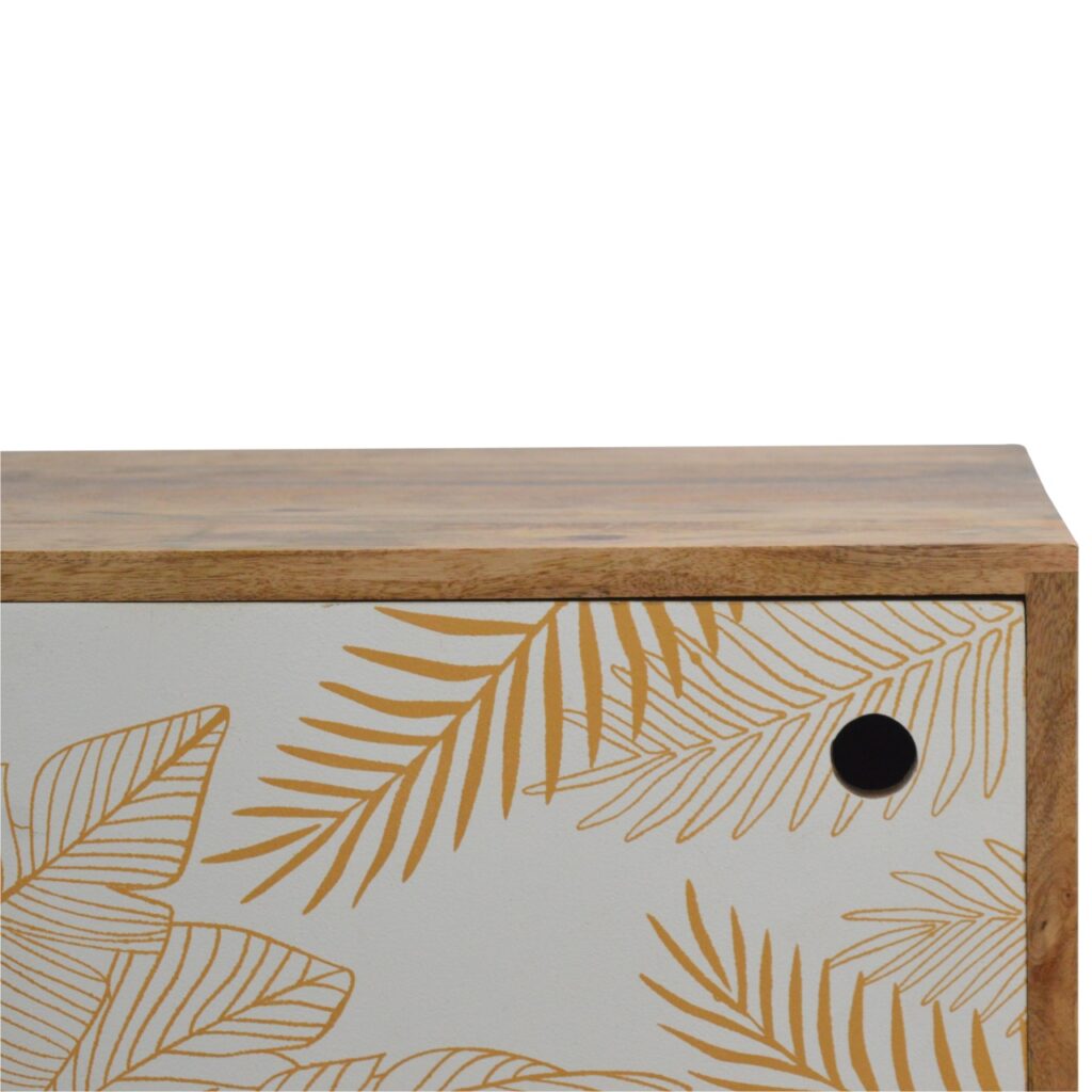 Leaf Screen-printed Bedside - Image 7