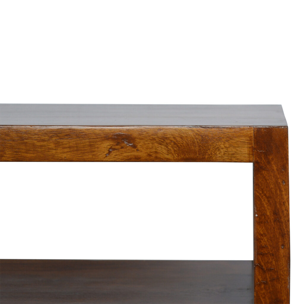 Gold Bar Chestnut TV Unit - Image 7