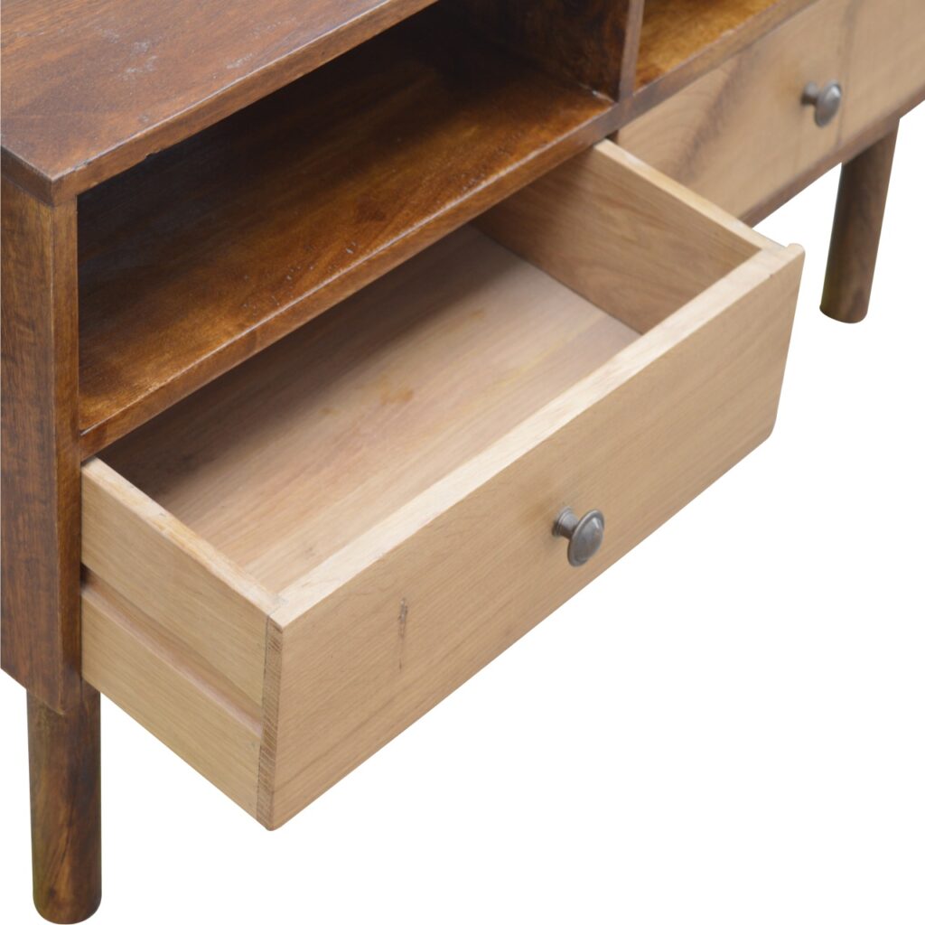 Oak Front Media Unit - Image 4