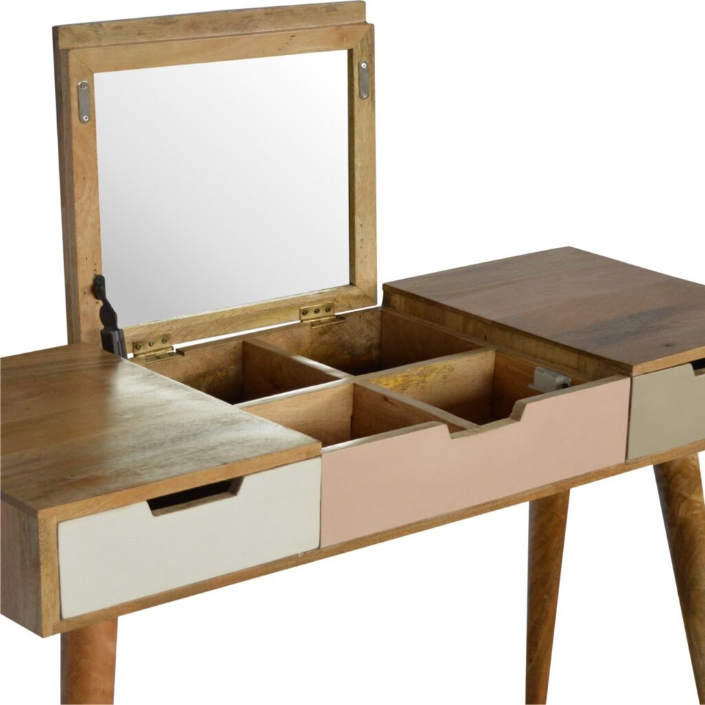 Pink Gradient Dressing Table - Image 3