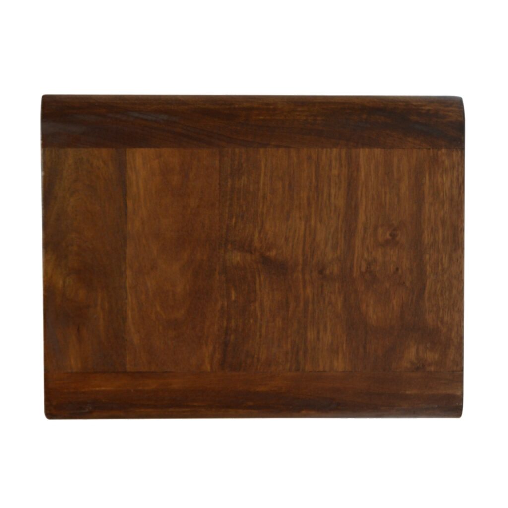 Chestnut Curve Floating Bedside - Image 7