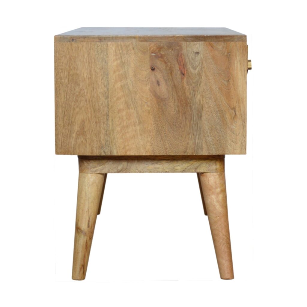 Oak-ish Diamond Bench - Image 8