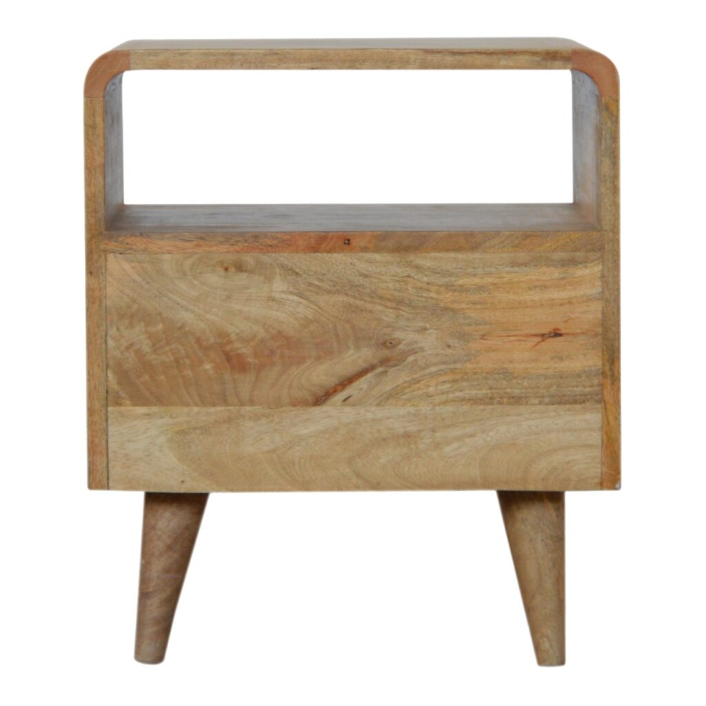 Mono Print Bedside with Open Slot - Image 9