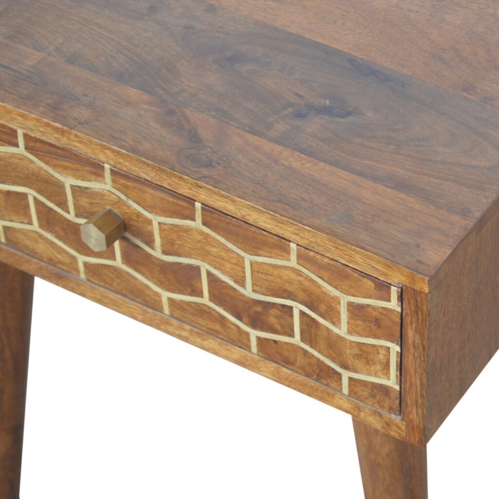 Gold Art Pattern Bedside - Image 7
