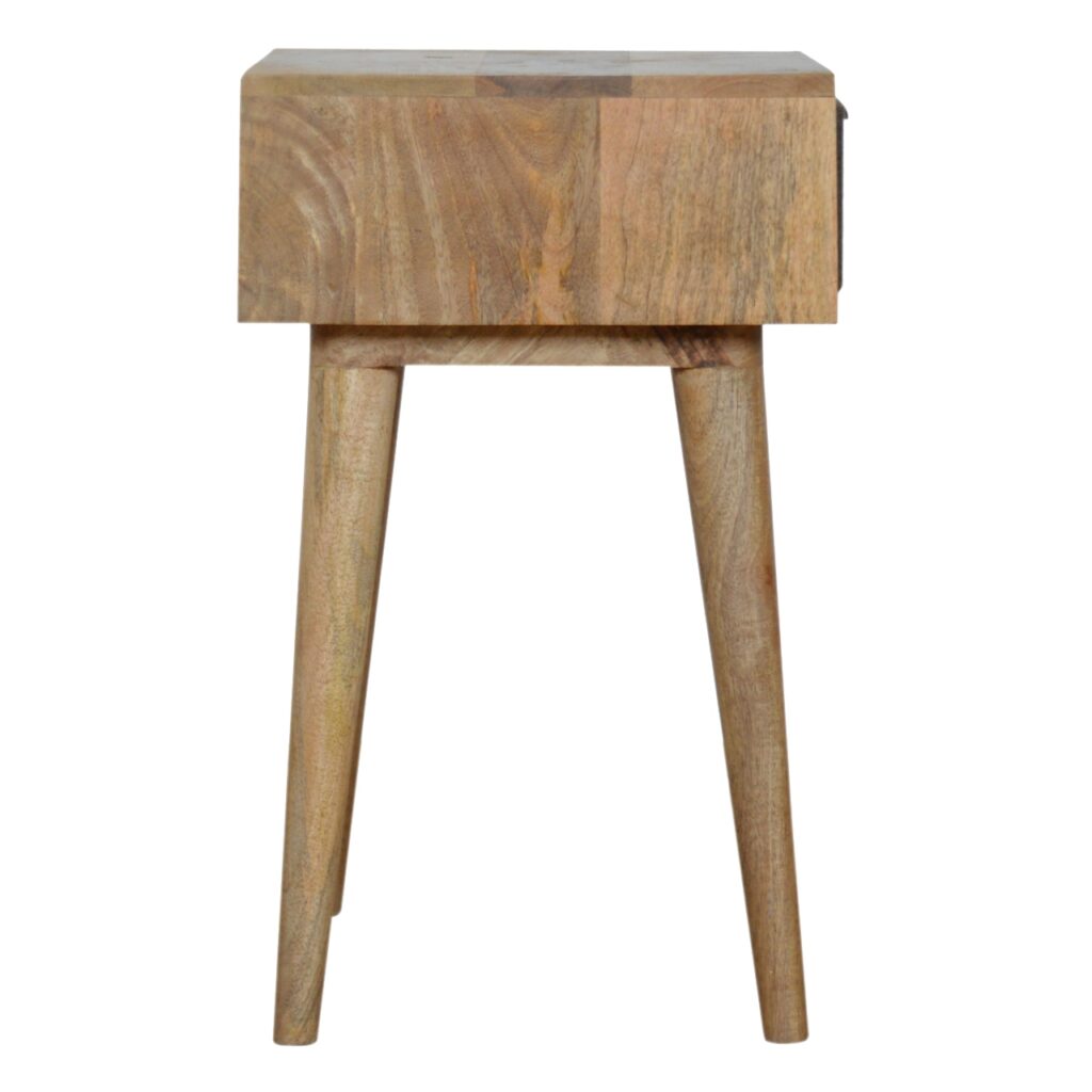 Grey Tweed Bedside - Image 8