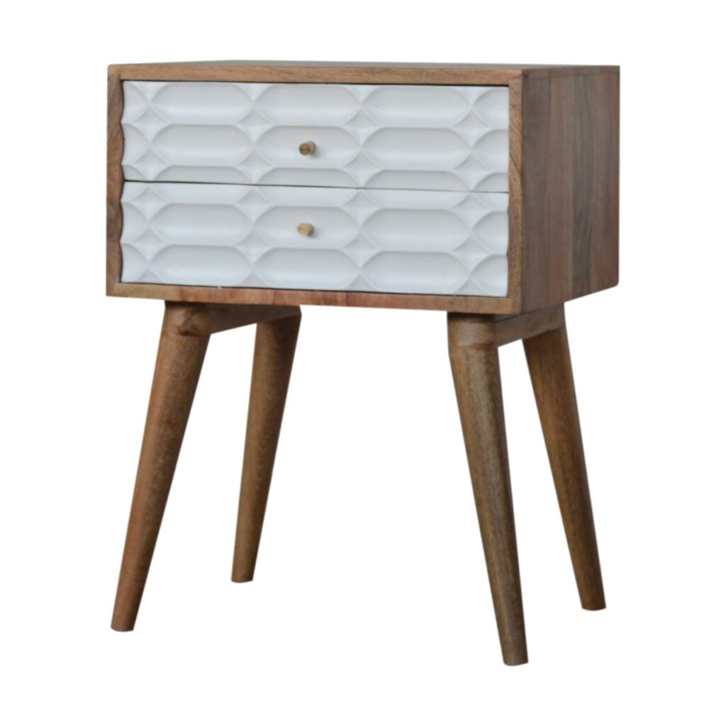 Capsule Carved Bedside - Image 3