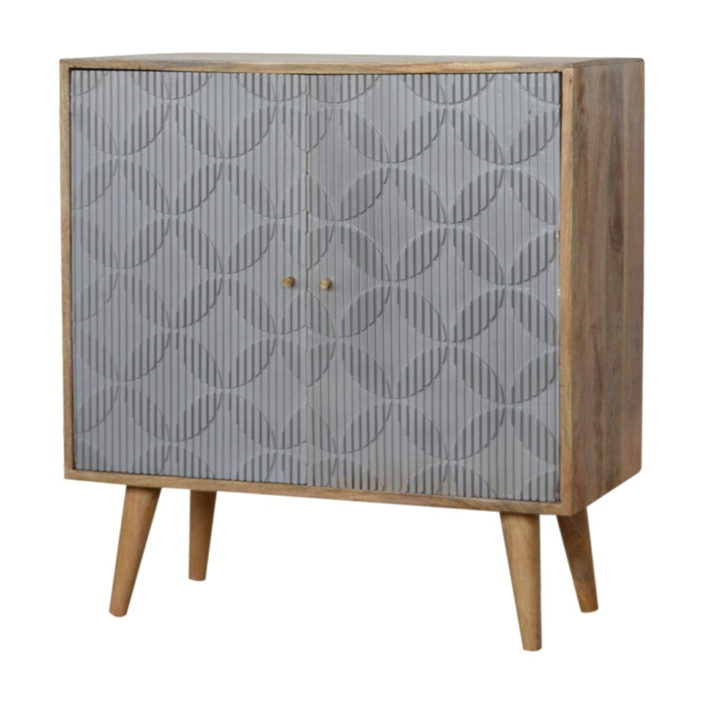 Milan Grey Cabinet - Image 2