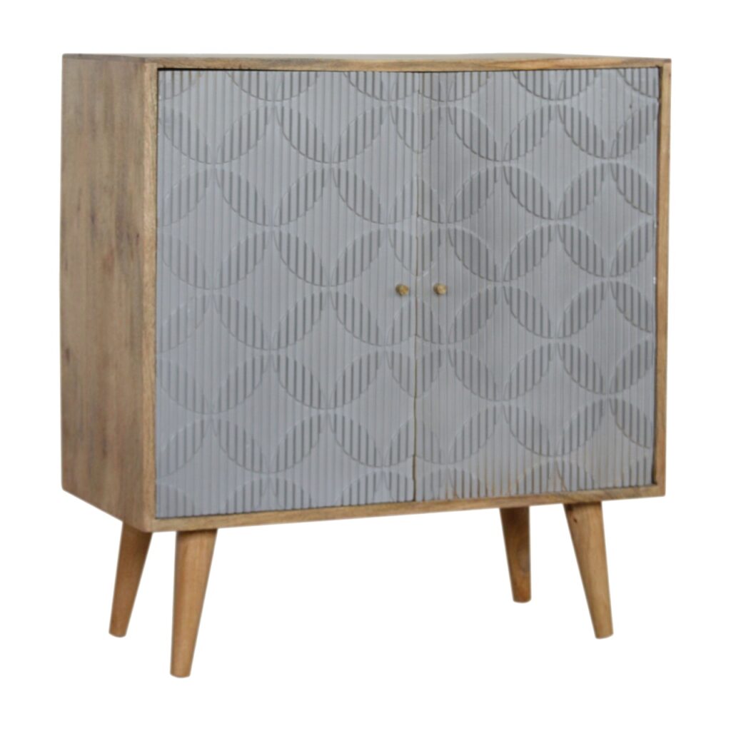 Milan Grey Cabinet - Image 3