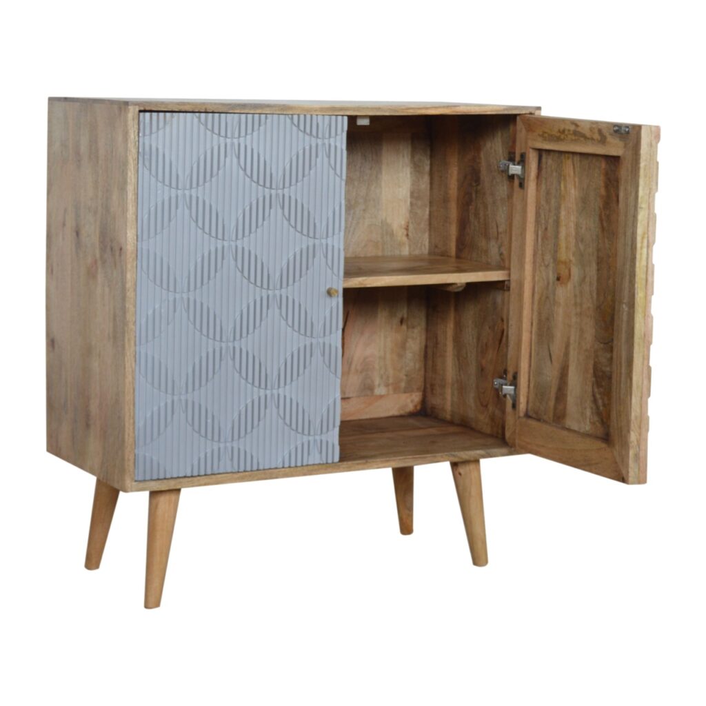 Milan Grey Cabinet - Image 4