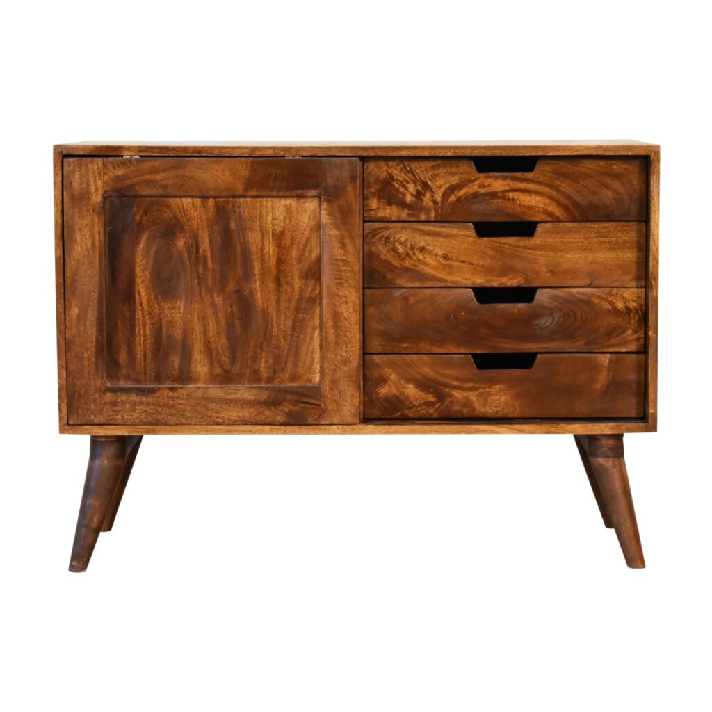 Chestnut Sliding Cabinet - Image 2