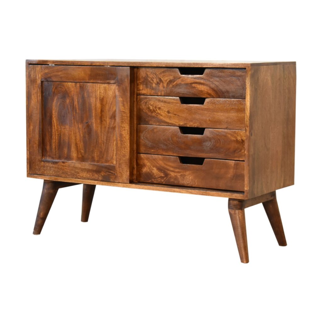 Chestnut Sliding Cabinet - Image 3