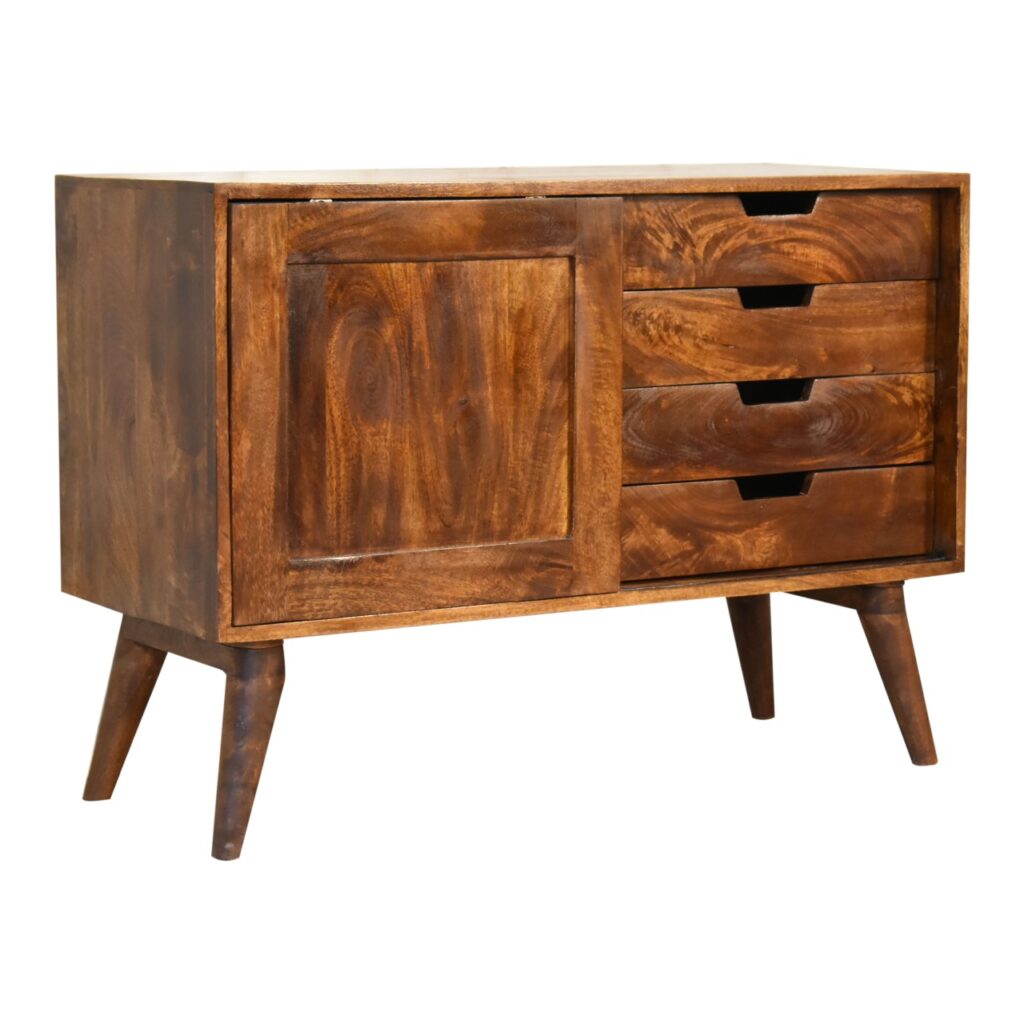 Chestnut Sliding Cabinet - Image 4