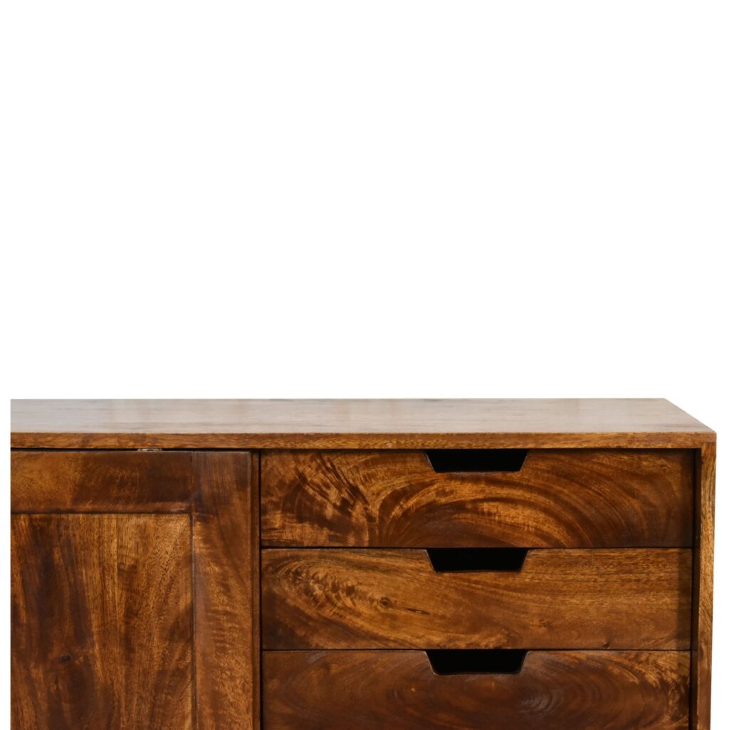 Chestnut Sliding Cabinet - Image 5