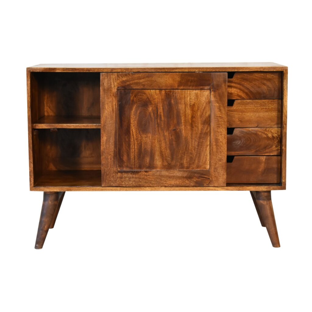Chestnut Sliding Cabinet - Image 8