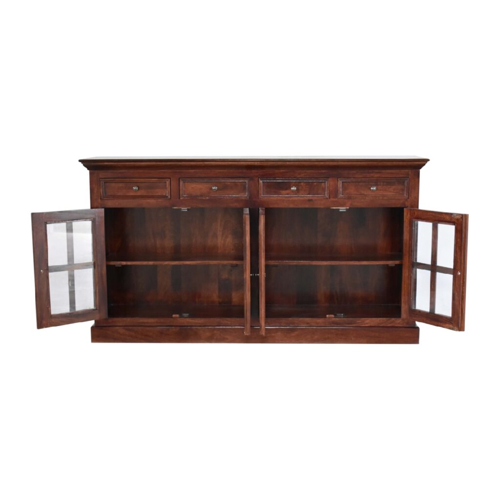 Large Cherry Glazed Sideboard - Image 9