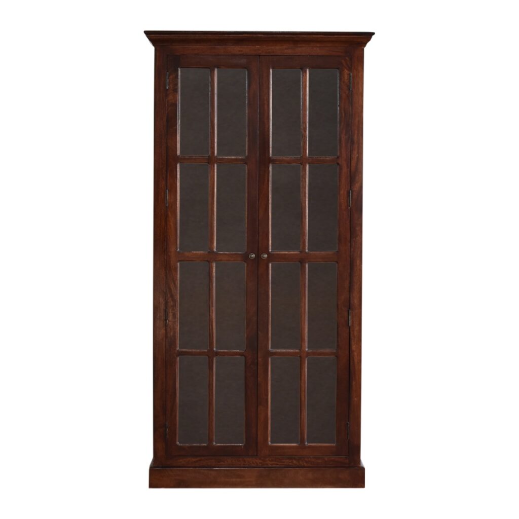 Tall Cherry Glazed Cabinet - Image 2
