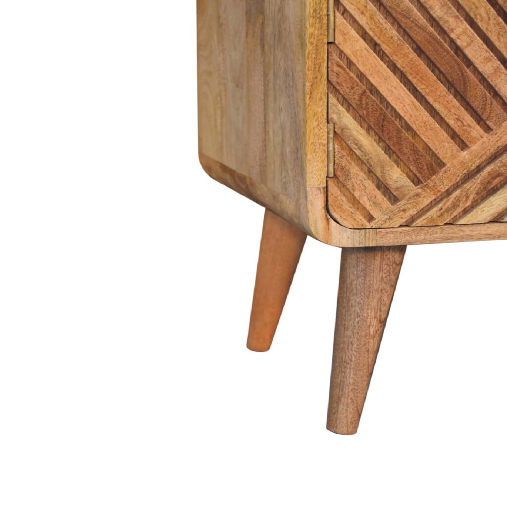 Boucle Carved Telephone Table - Image 8