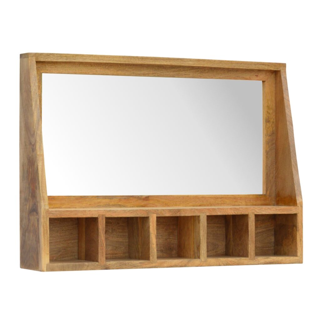 5 Slot Floating Unit with Mirror - Image 4