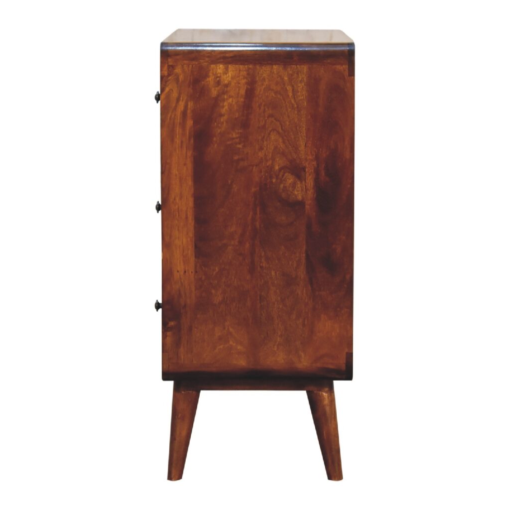 2 over 2 Curved Chesnut Chest - Image 9
