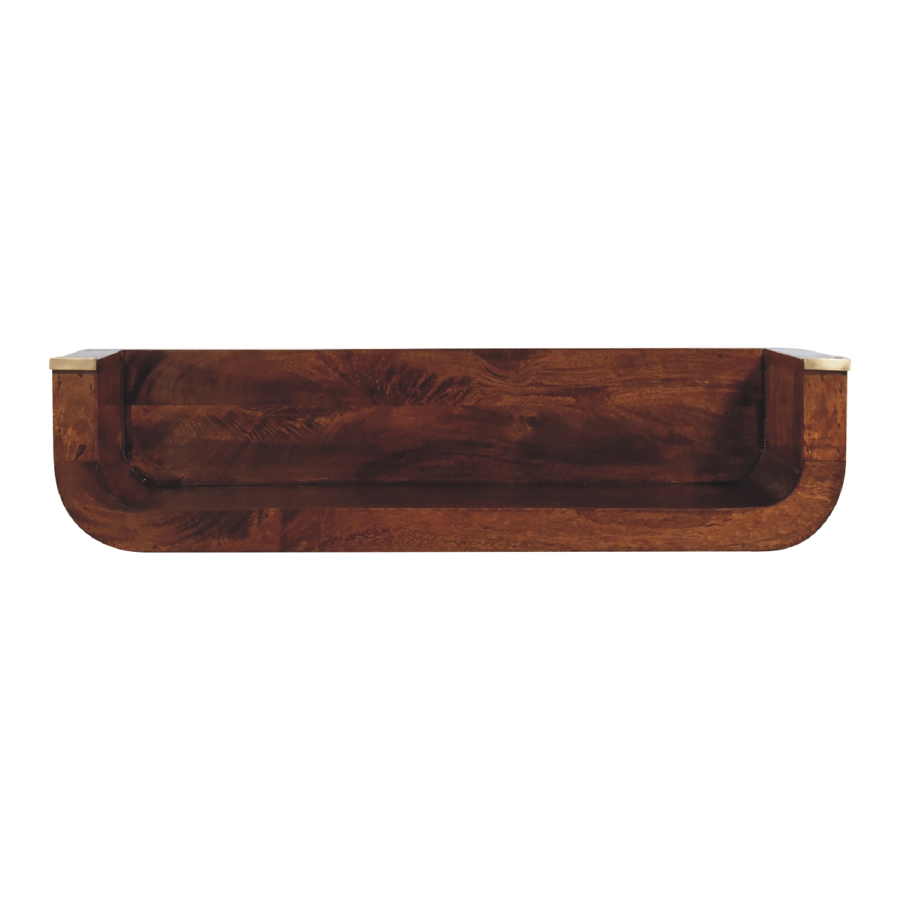 Indira Chestnut Floating Console - Image 2