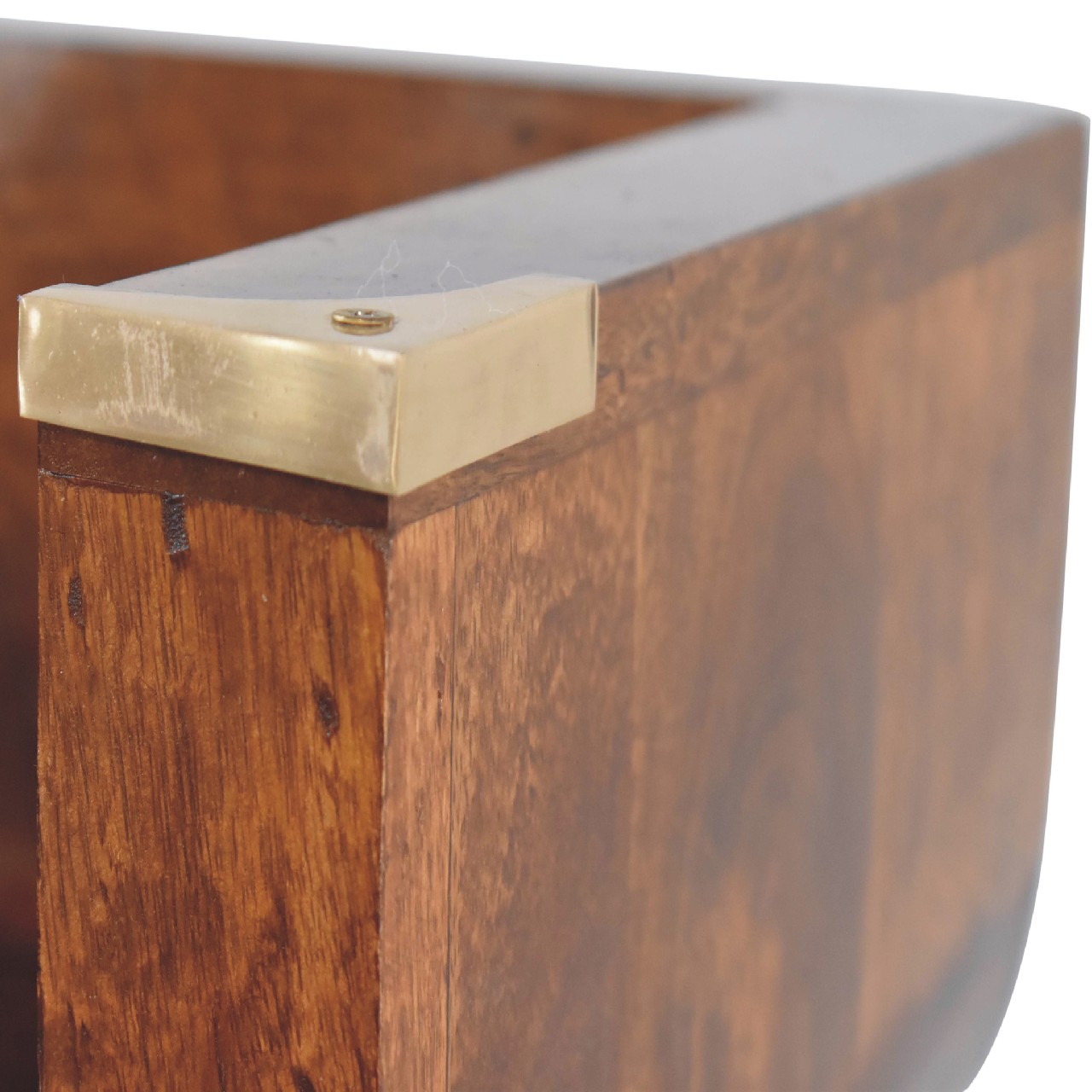 Indira Chestnut Floating Console - Image 5